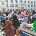 Lunch Time at Barak Valley women's conclave held at KNB Women's College (KBWC)
