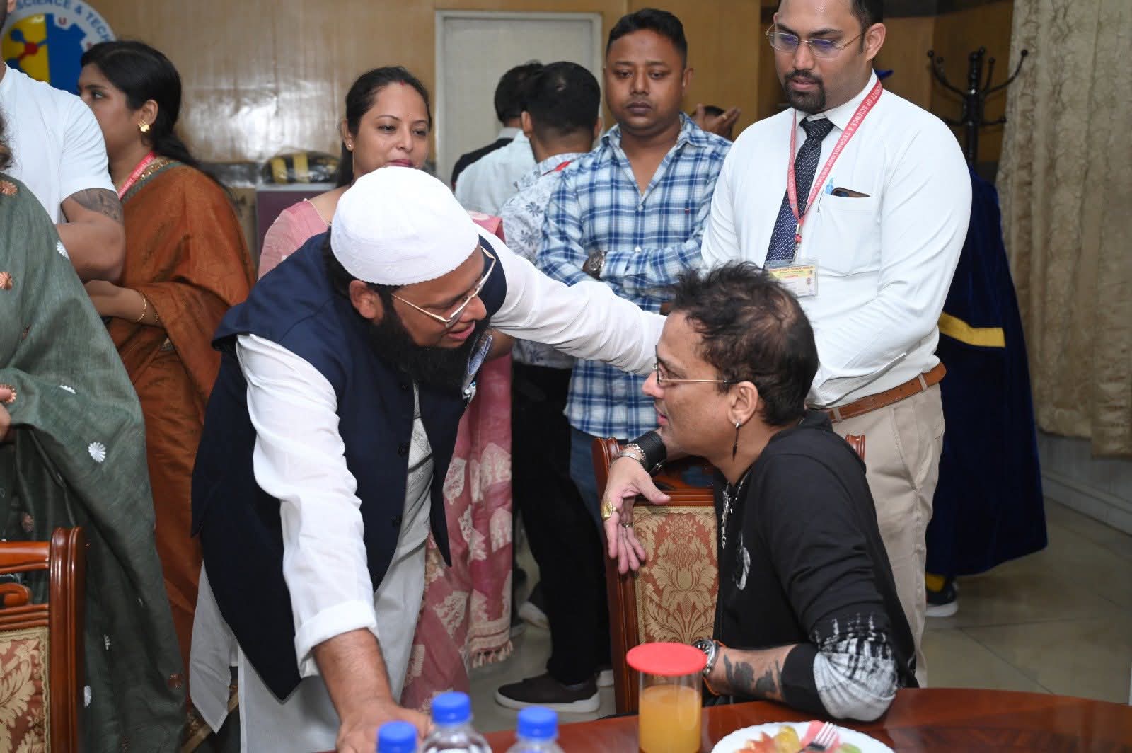 USTM Chancellor Shri Mahbubul Hoque designated Zubeen Garg as Universal Humanist